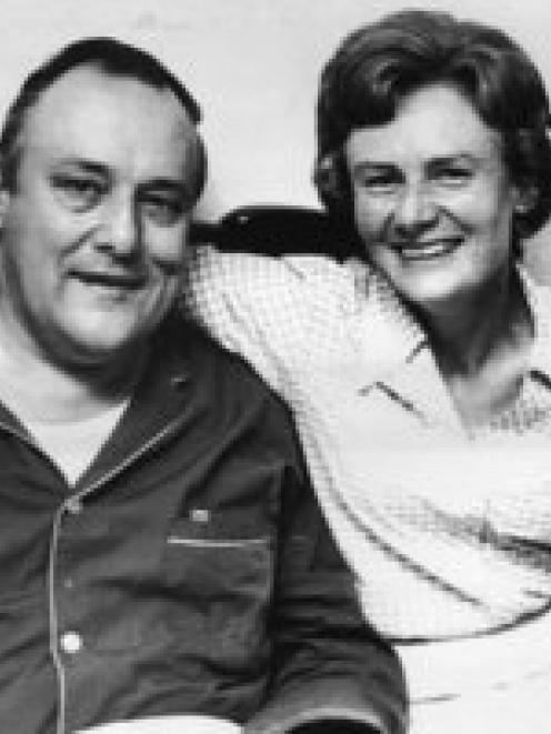 Robert Muldoon and Lady Thea in 1972. Photo / NZ Herald archive