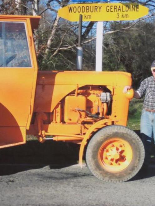Roger Mahan, of Milburn, is looking forward to joining Chamberlain 9G Tractor Club of Western...