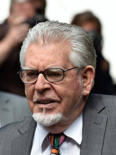 Rolf Harris arrives for sentencing at Southwark Crown Court in London. REUTERS/Toby Melville