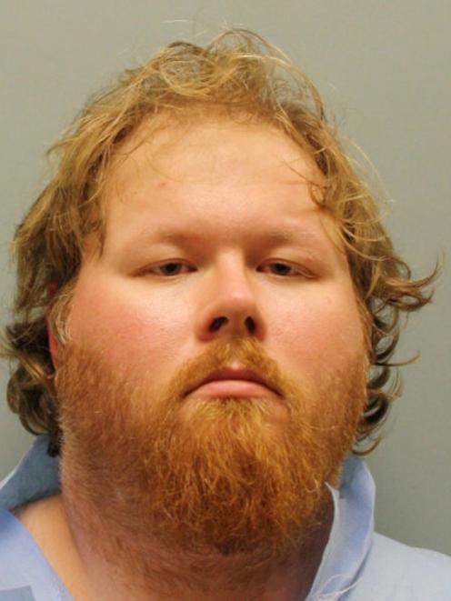 Ronald Lee Haskell, 33, is seen in an undated booking photo released by the Harris County Sheriff...