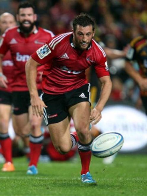 The Crusaders will be looking to find holes in the Sharks defence.