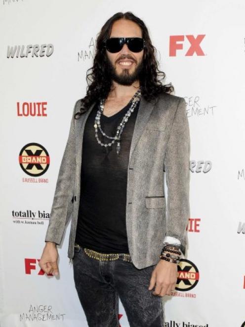 Russell Brand, a skinny jeans man. Photo Reuters