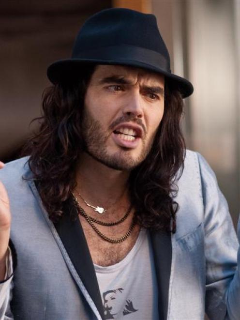 Russell Brand as rocker Aldous Snow in 'Get Him to the Greek'.