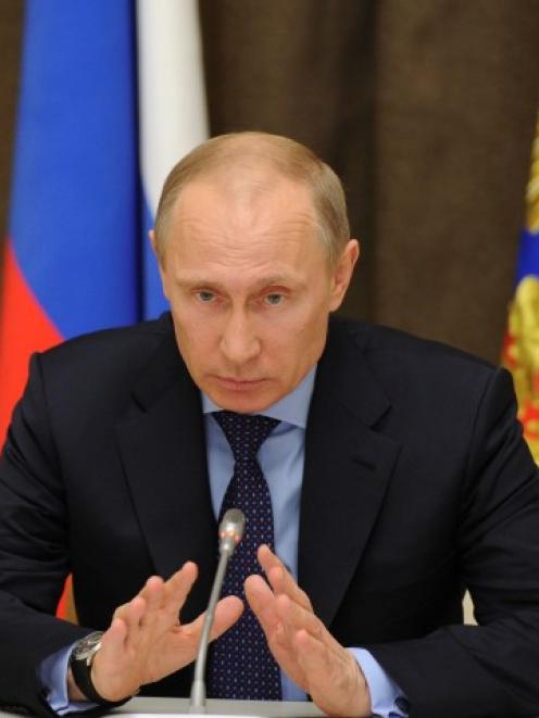 Russian President Vladimir Putin. Photo Reuters