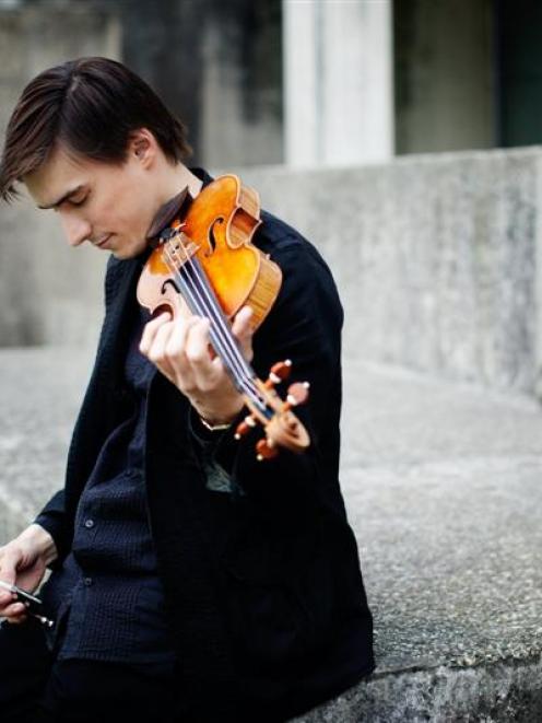 Russian violinist Sergey Malov (26), of Berlin, says he cannot wait to serenade Queenstown again...