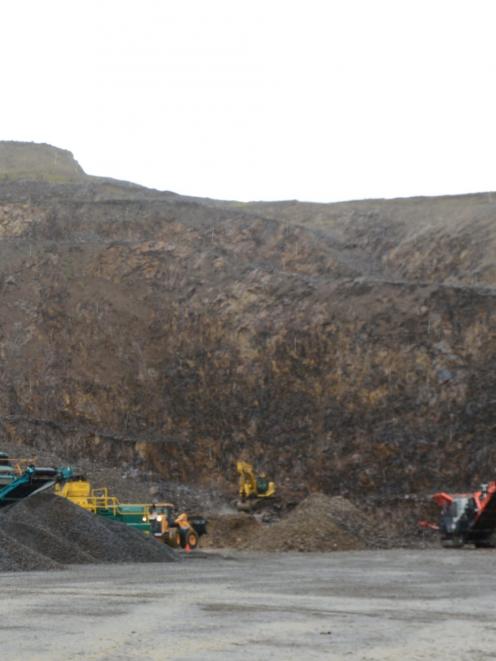 Saddle Hill Quarry. Photo by Gerard O'Brien.