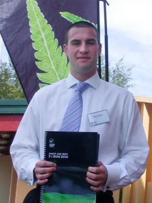 Sam Pearl, the chilled-lamb buyer with United Kingdom retailer Tesco, who spoke to farmers in...