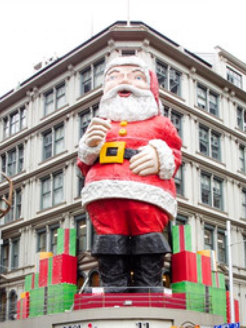 Santa and his reindeer have appeared over Whitcoulls in Queen Street for decades, but not any...