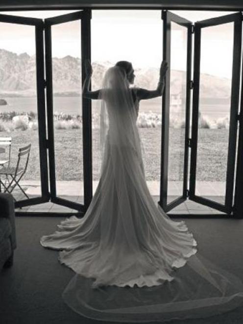 Sara Thomas, whose marriage to Kevin Palmer was celebrated at Stoneridge in January. Photo by...