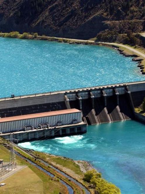 Savings campaigns could mean Meridian Energy storing more water in its hydro dams. Photo by...