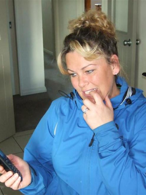 Scammers have been calling Lake Hayes Estate resident Stacey McDonald up to twice a day. Photo by...