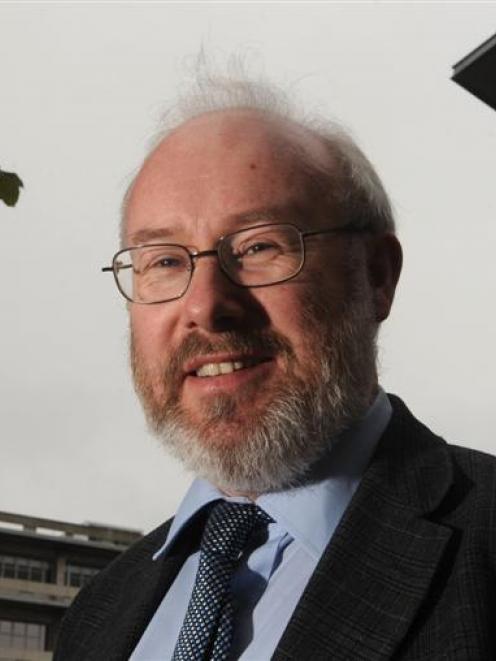 Scottish history specialist Prof Dauvit Broun at the University of Otago, during his first visit...