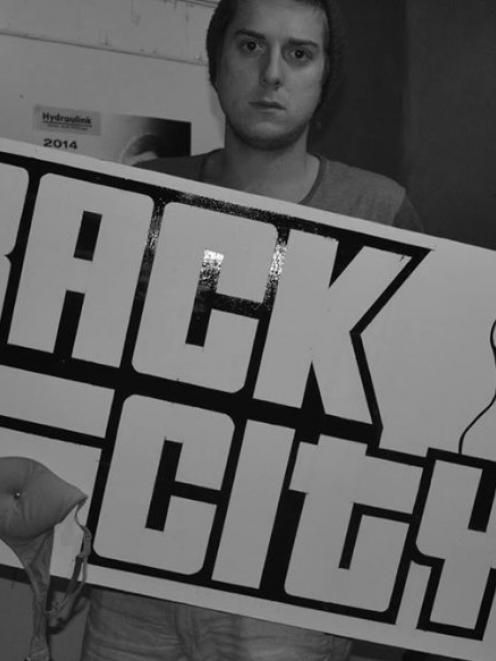 Sean McDonald posted a picture of himself with the sign Rack City on his Facebook page.