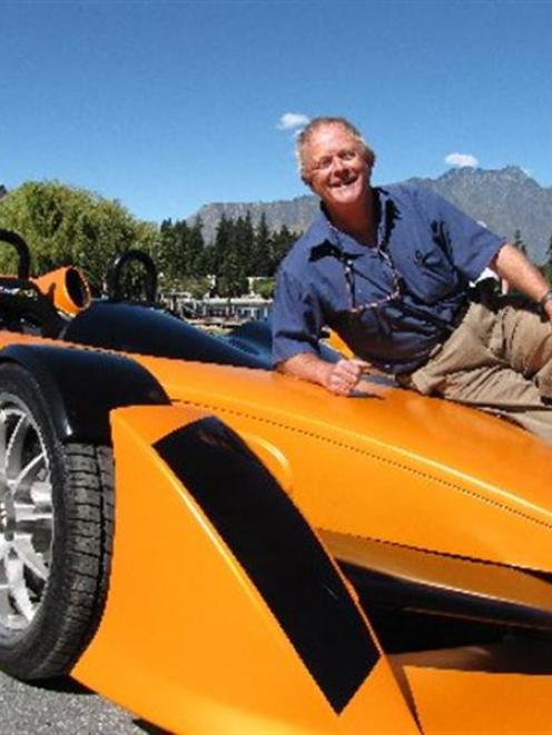 Self-confessed petrolhead Jock Freemantle will reveal the formula one-type Hulme car in...