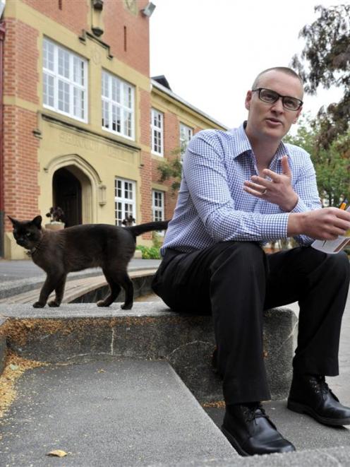 Selwyn College warden Rev Dr David Clark takes some time out of preparing for the new wave of...