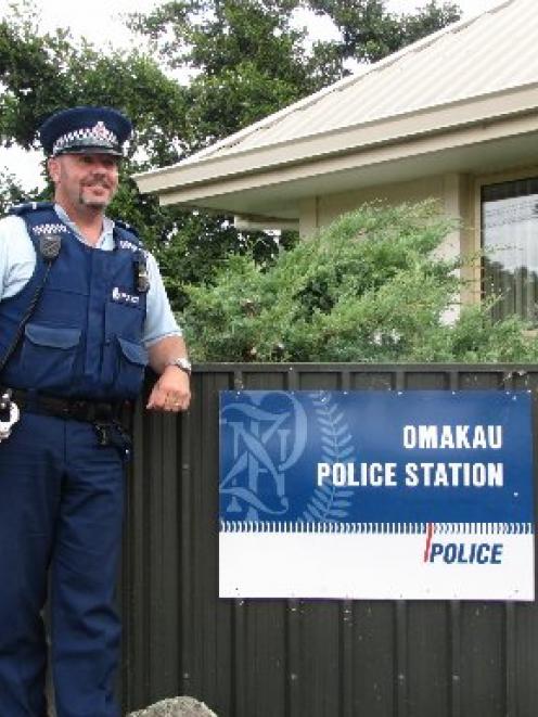 Senior Constable Darren Cox, the new man on the job in Omakau. Photo by Sarah Marquet.