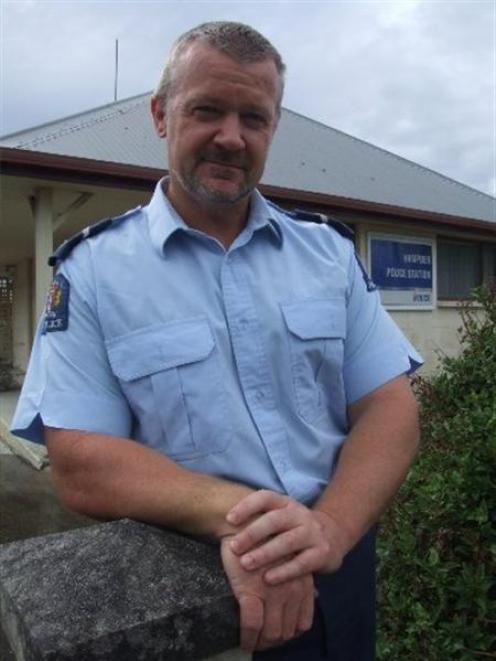 Senior Constable Darrin Low is looking forward to captaining Oamaru's Top Town team. Photo by...