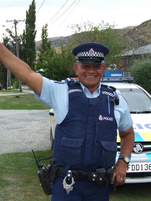 Senior Constable Jape Wanoa's 39-year career as a traffic officer and  policeman ended yesterday....