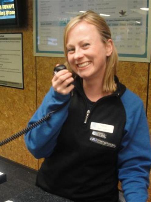 Senior snowsports team leader Tracey Gaughan loves her busy, challenging service job at Coronet...