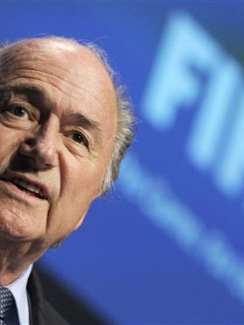 Sepp Blatter. Photo AP