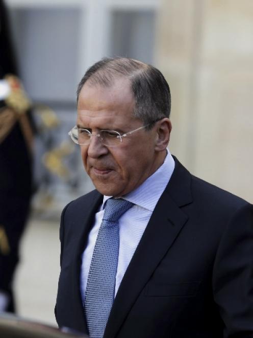 Sergei Lavrov. Photo by Reuters