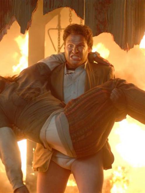 Seth Rogen and James Franco star as Dale Denton and Saul Silver, two lazy stoners running for...
