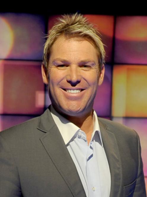 Shane Warne. File photo by NZ Herald