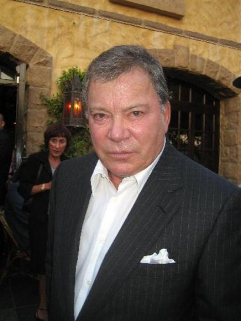 Canadian actor William Shatner.
