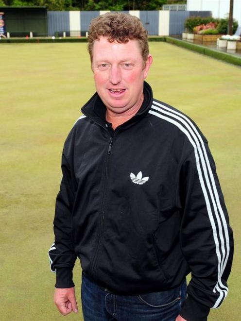 Shayne Sincock (Canterbury) at the Speight's North East Valley Invitation singles on Monday....