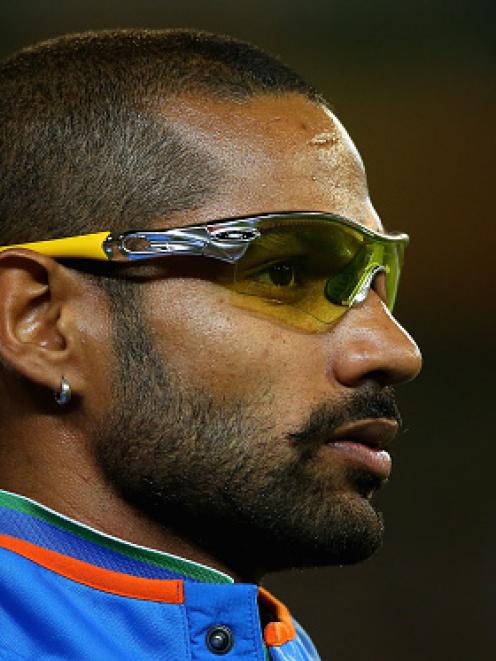 Shikhar Dhawan. Photo Getty