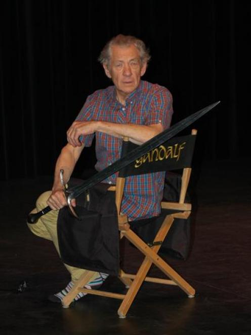 Sir Ian McKellen is touring his one-man show through New Zealand and will perform at the Lake...