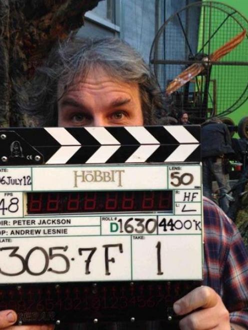 Sir Peter Jackson marks the end of principal photography on Friday of the eagerly awaited The...