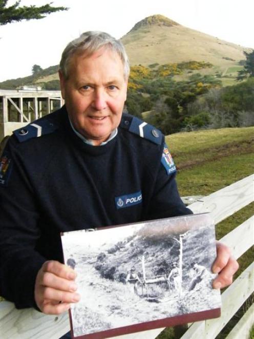Site of the Hoopers Inlet Quartz Mining Company’s 1870s goldmine.