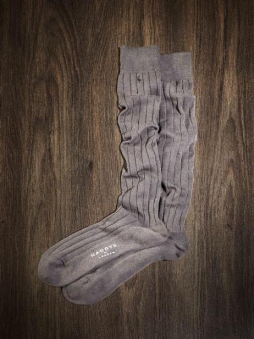 Socks made with New Zealand red deer fibre are selling in London for the equivalent of just over ...