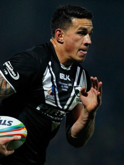 Sonny Bill Williams. Photo by Getty