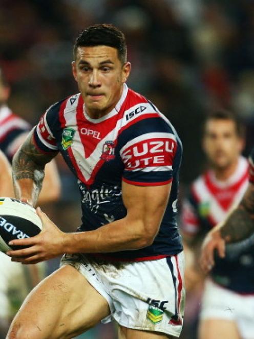 Sonny Bill Williams, the Sydney Roosters' player of the year.