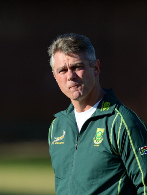 South Africa coach Heyneke Meyer. Photo Getty