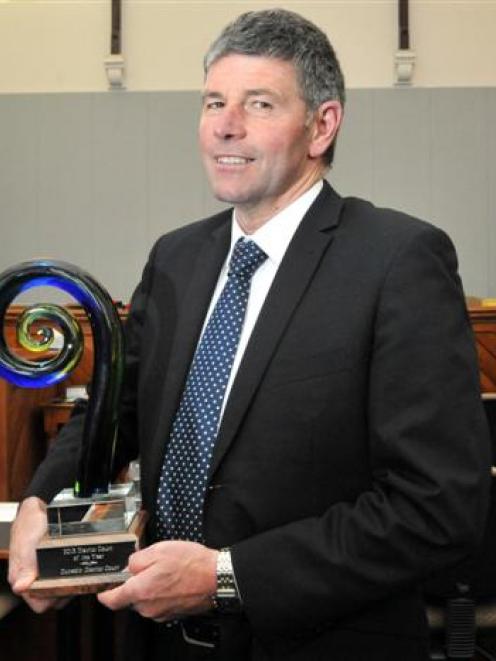 South Canterbury and Otago courts service delivery manager Dave Miller stands in the Dunedin...