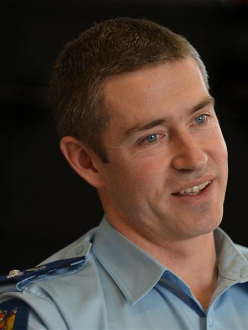 Southern District commander superintendent Andrew Coster. Photo by Peter McIntosh.