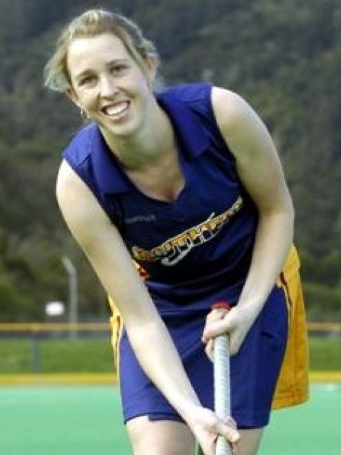Southern Storm forward Michelle Borren gets in some practice before the side's National Hockey...