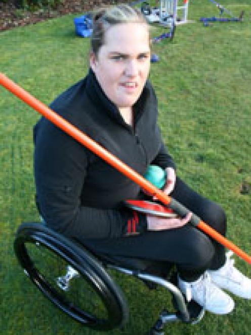 Southland Paralympian Jess Hamill will compete in the shot put, discus and javelin events at the...