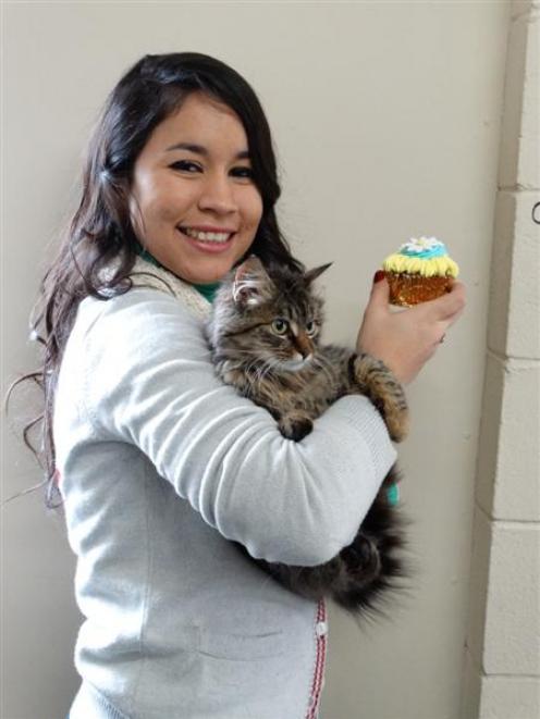 SPCA Otago volunteer Katherine Halkett can not wait to bake and sell 60 cupcakes to raise money...