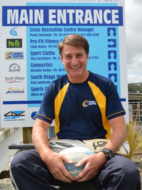 Sport Clutha co-ordinator Kelvin (Tiny) Carruthers finishes with Sport Otago this week. Photo by...
