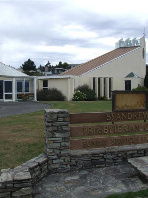 St Andrew's Presbyterian Church in Wanaka is earmarked for a building expansion. Photo by Matthew...