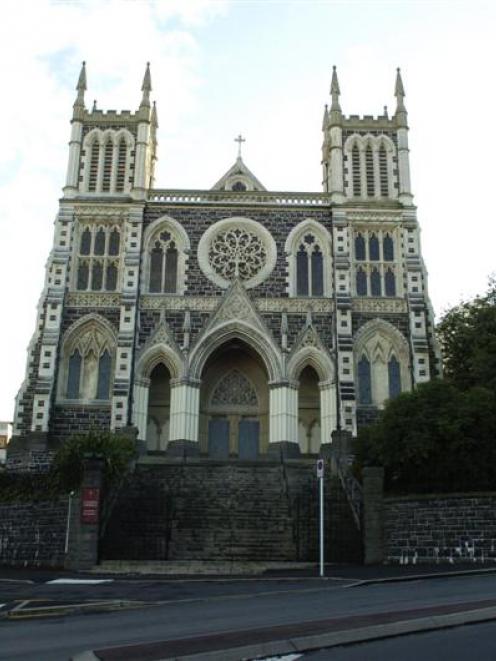 St Joseph's  Cathedral, Dunedin. Photo by Gerard O'Brien.