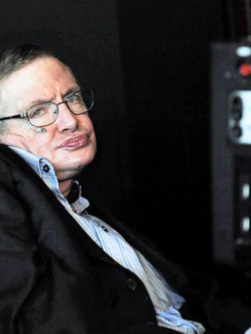 Stephen Hawking. Photo by AP