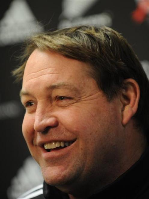 Steve Hansen. Photo by Peter McIntosh.