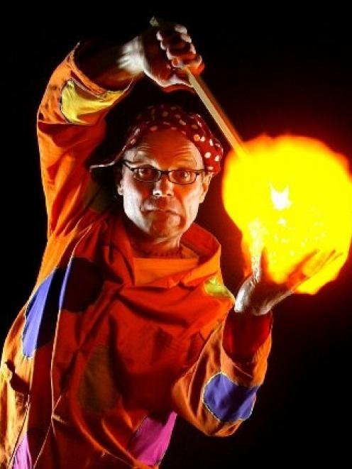 Stunt scientist Tom Pringle. Photo by Douglas McBride.