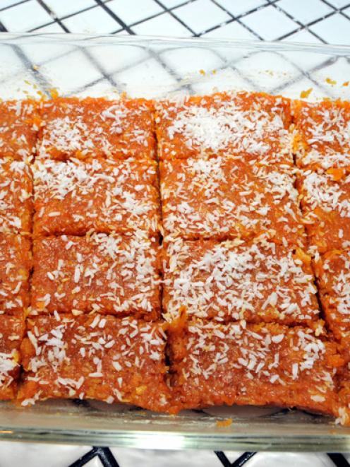 Suad's carrot hallava. Photos by Gregor Richardson.