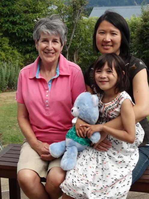 Suki Lee (right) had to travel to Southland Hospital in Invercargill  with daughter Sofia Sharpe...